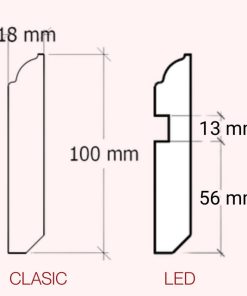 chiaro dimensiuni